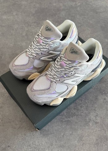 New Balance 9060 Light Grey White - Görsel 7