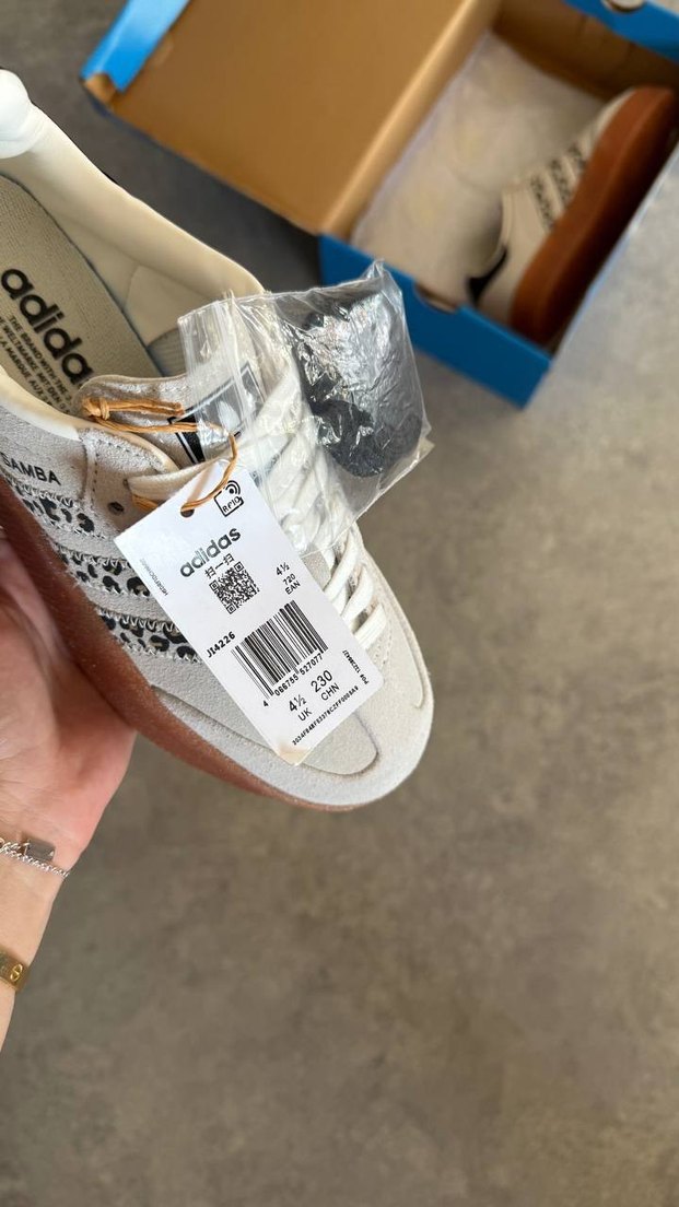 Adidas Sambae Leopard White - Görsel 3