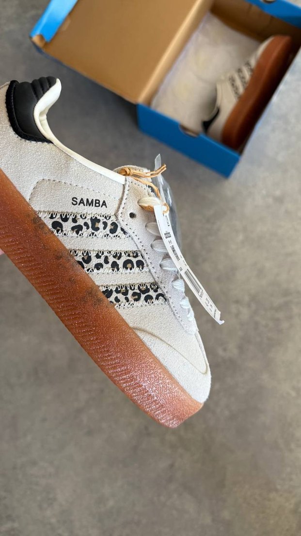 Adidas Sambae Leopard White - Görsel 2