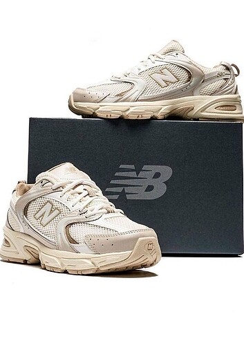 38 Beden çeşitli Renk New Balance 530 bej