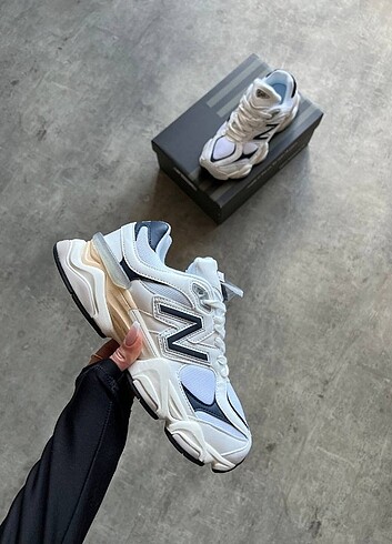 New Balance 9060 White Navy Unisex