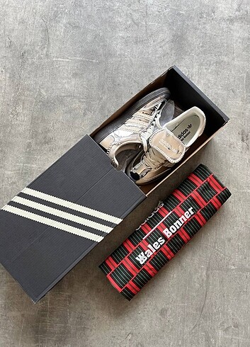 38 Beden çeşitli Renk Adidas X Wales Bonner Samba Silver (Full Box)