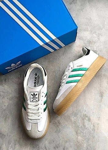 Adidas Adidas Samba White Green