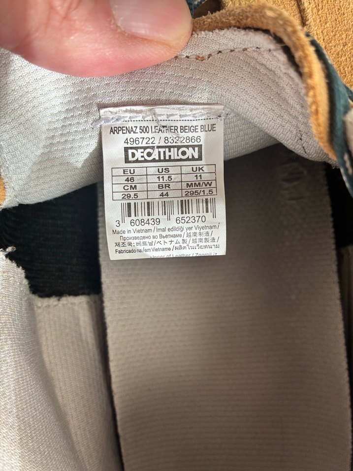 46 numara suet decaton ayakkabı - Görsel 2