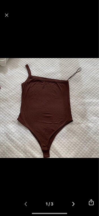 Tek omuz askili Body