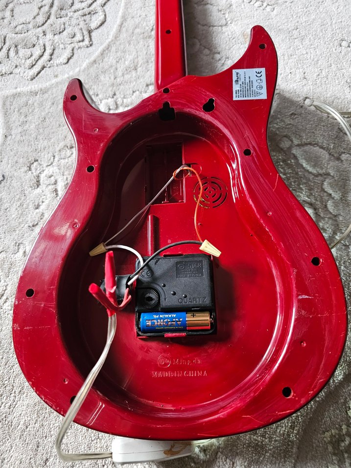 Saat tasarumlı ışıklı duvar saati - Görsel 4