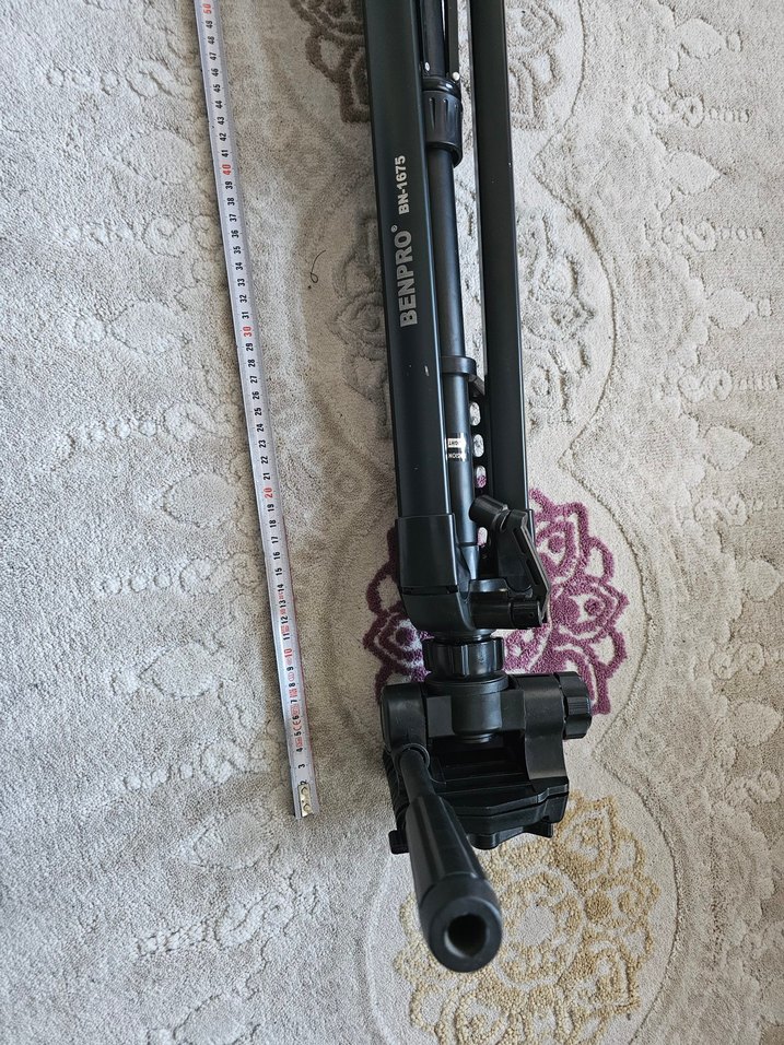 Benro Siyah Tripod ve Selfie Çubuğu 140 cm - Görsel 4