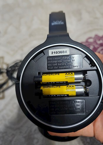 sony mdr rf810r wireless kulaklık - Görsel 6