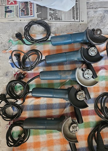 Çeşitli Kablolu Taşlama Makineleri - Görsel 5