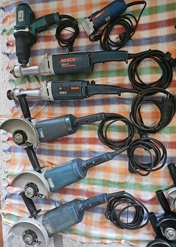 Çeşitli Kablolu Taşlama Makineleri - Görsel 2