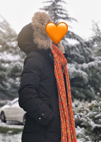 zara parka kaban M - Görsel 2