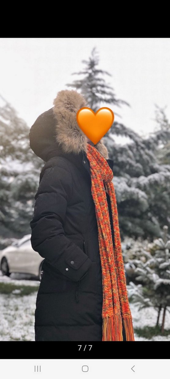 zara parka kaban M - Görsel 2