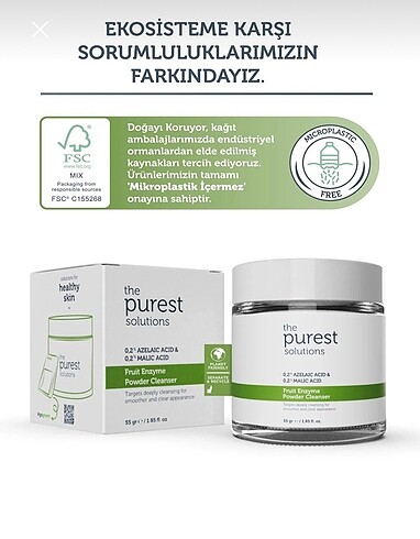 The purest solutions arındırıcı ve canlandırıcı toz temizleyici - Görsel 5