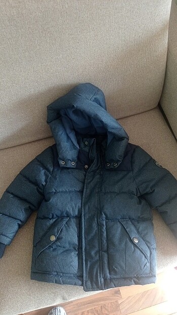 24-36 Ay Beden lacivert Renk Erkek çocuk mont