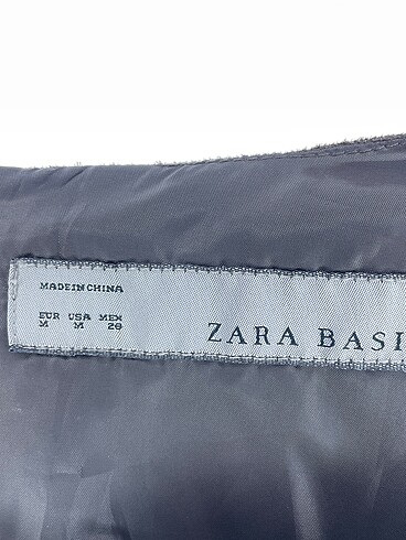 m Beden kahverengi Renk Zara Kısa Elbise %70 İndirimli.