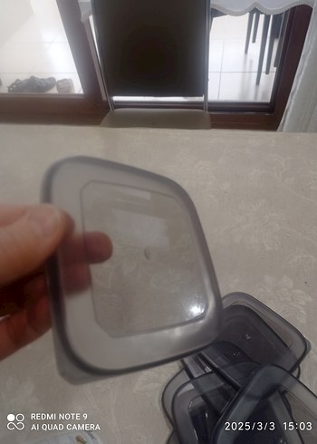 Kare Siyah Plastik Saklama Kabı - Görsel 5