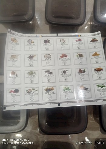 Kare Siyah Plastik Saklama Kabı - Görsel 9