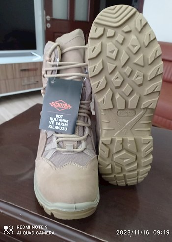 Bej Kamuflaj Erkek Outdoor Bot - Görsel 5