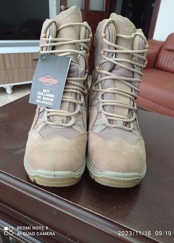 Bej Kamuflaj Erkek Outdoor Bot - Görsel 3