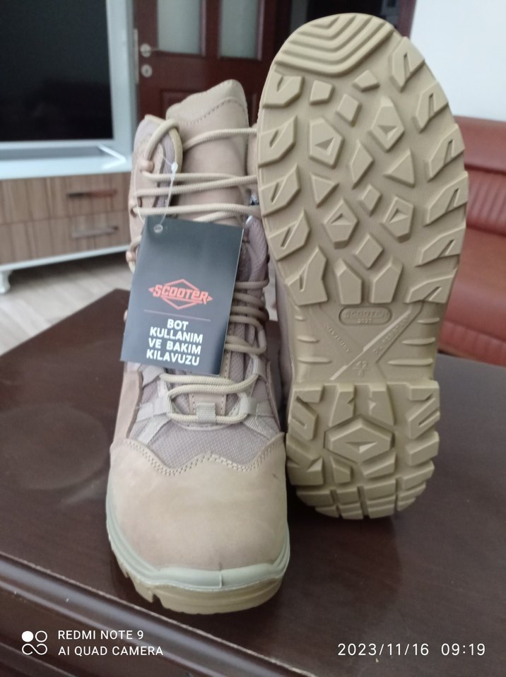 Bej Kamuflaj Erkek Outdoor Bot - Görsel 5