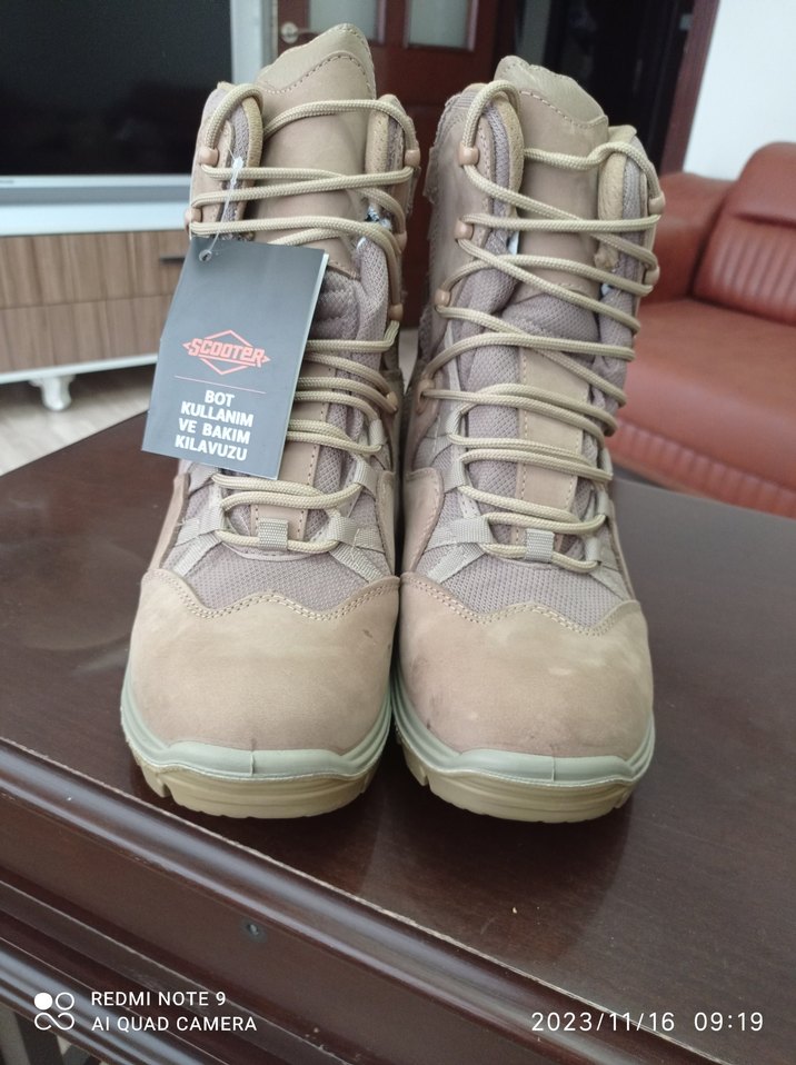 Bej Kamuflaj Erkek Outdoor Bot - Görsel 3