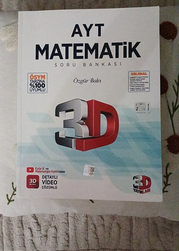 3D Yayınları Ayt Matematik Soru Bankası