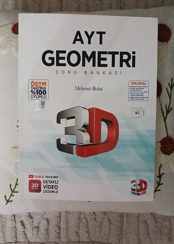3D Yayınları Ayt Geometri Soru Bankası