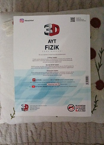  3D Yayınları Ayt Fizik Soru Bankası