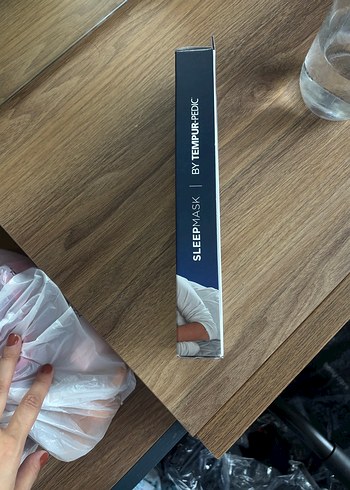 Tempur-Pedic Ayarlanabilir Lacivert Uyku Maskesi - Görsel 3