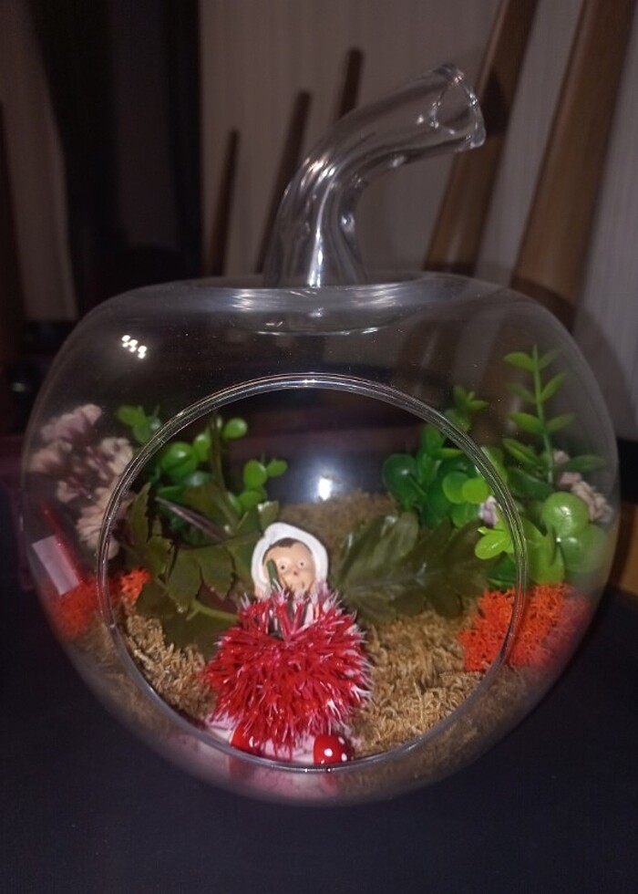 Sevgiliye hediye cam fanus - Görsel 4