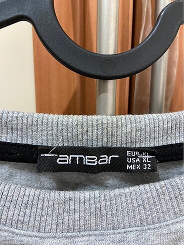 l Beden gri Renk Crop Sweatshirt
