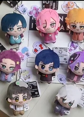 isagi reo nagi kunigami bachira peluş