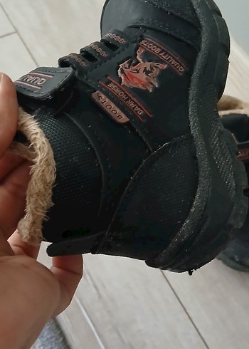 Kahverengi Desenli Erkek Çocuk Lastik Bot - Görsel 2