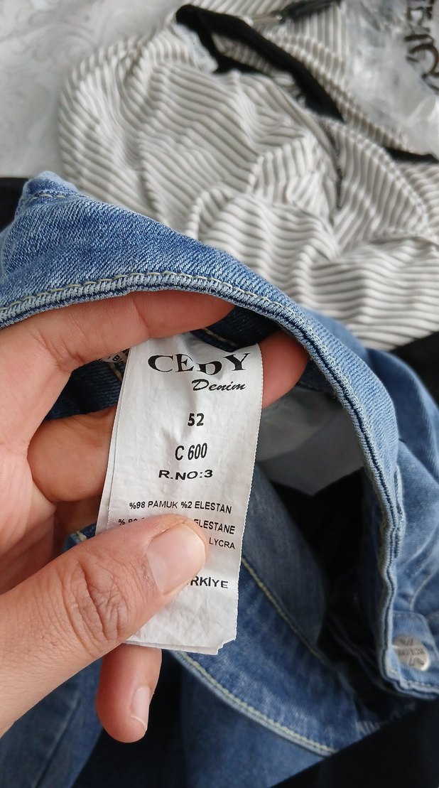 Mavi Kadın Denim Geniş Kesim Pantolon - Görsel 5