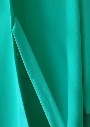 Yeşil Uzun Kollu Düğmeli takım - Görsel 5