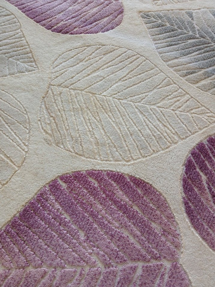 Mor Nakışlı Fırın Eldiveni - Görsel 4