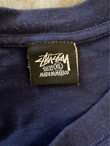 xl Beden lacivert Renk Stüssy Navy Dice Tee