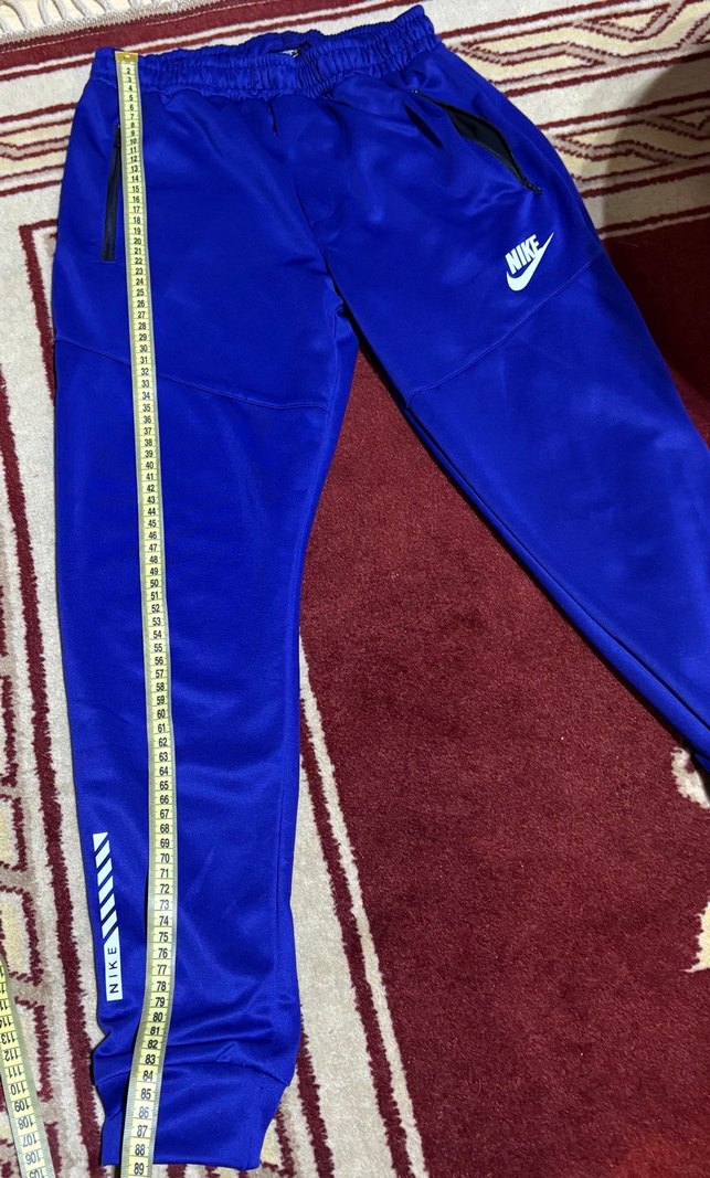 Nike Mavi Parlak Erkek Eşofman Altı - Görsel 5