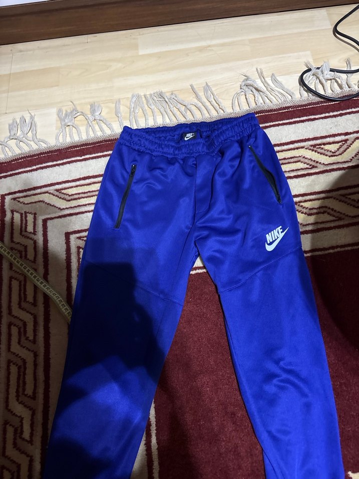 Nike Mavi Parlak Erkek Eşofman Altı - Görsel 2