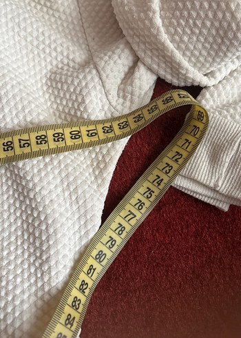 New York Vintage Dokulu Sweatshirt  Krem / Oversize - Görsel 3