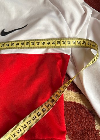 Kırmızı Siyah Erkek Fermuarlı Spor eşofman üstü - Görsel 2