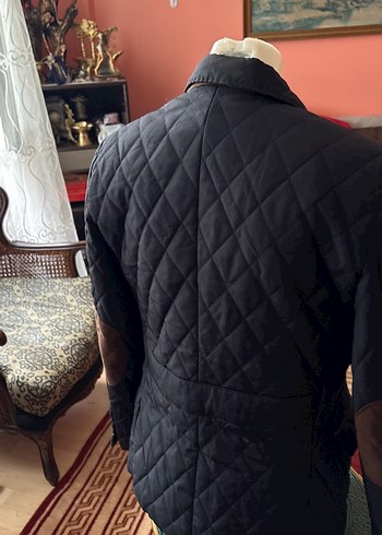 Düğmeli lacivert Kadın Ceket - Görsel 3