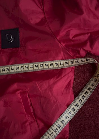 Kırmızı Fermuarlı Kadın Ceket - Görsel 7