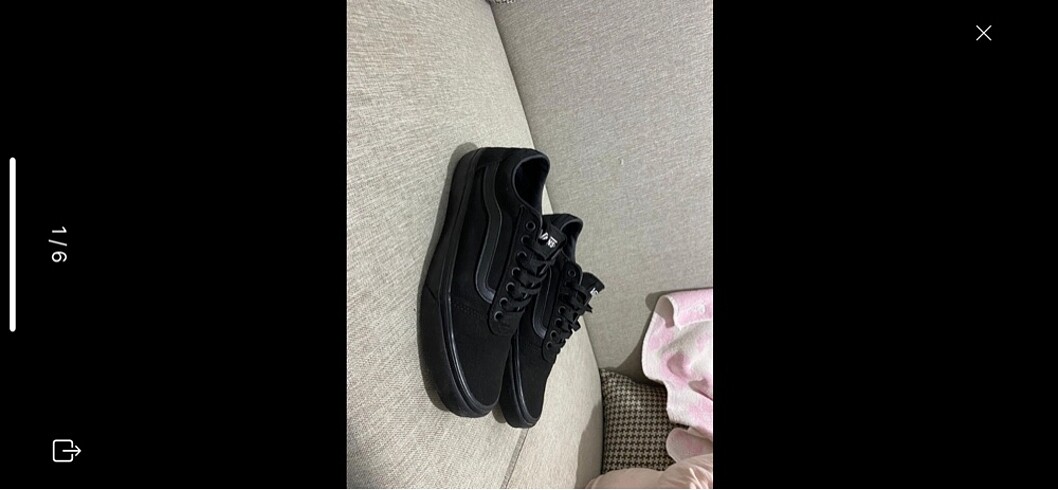 Vans old skool black/black