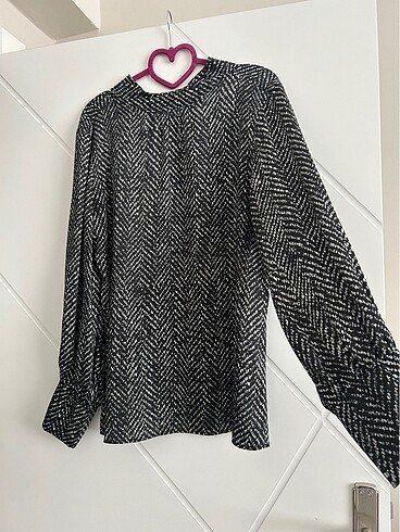 Saten bluz tunik