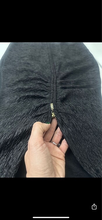 36 Beden siyah Renk Polo siyah mini elbise