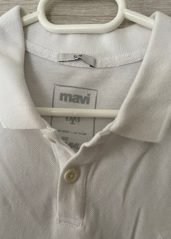 Mavi Marka Erkek Beyaz Kısa Kollu Polo Tişört - Görsel 2