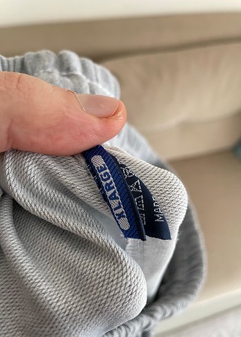 Baskılı Gri Jogger Eşofman Altı - Görsel 5