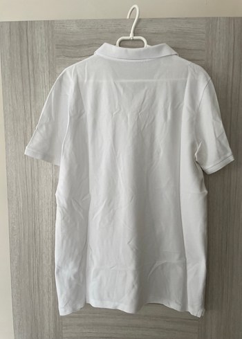 Fabrika Beyaz Polo Yaka Tişört - Görsel 3