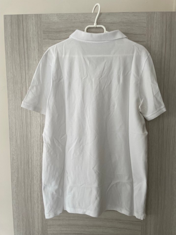 Fabrika Beyaz Polo Yaka Tişört - Görsel 3